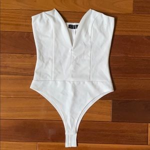 Strapless Plunge Bodysuit